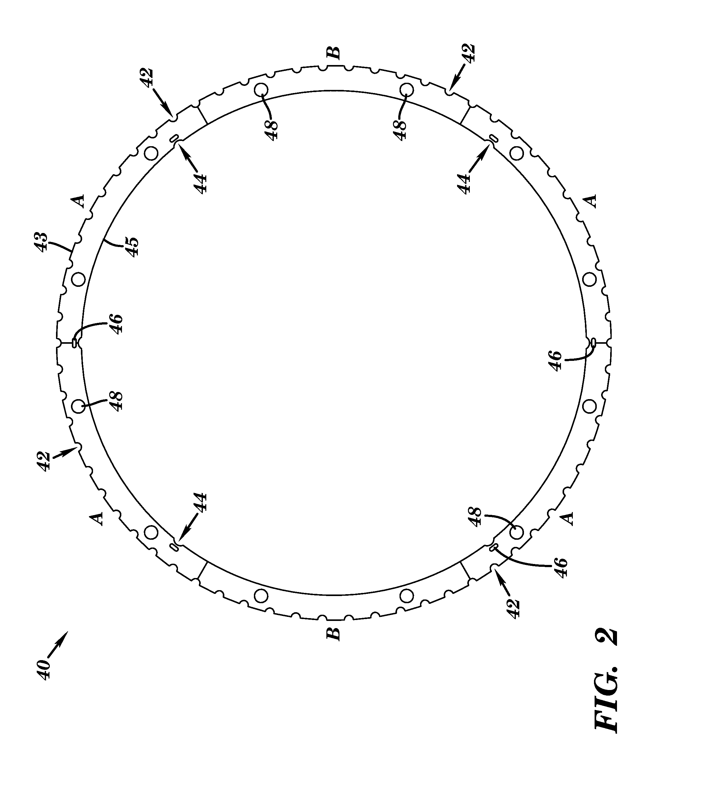 Rebar cage stiffener ring