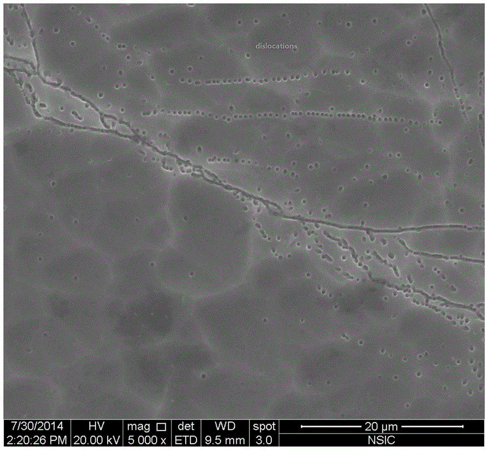 A detection method for micro-defects in quasi-single crystal silicon wafers