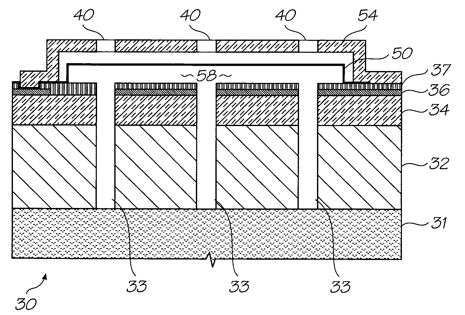 Wafer bonded pressure sensor