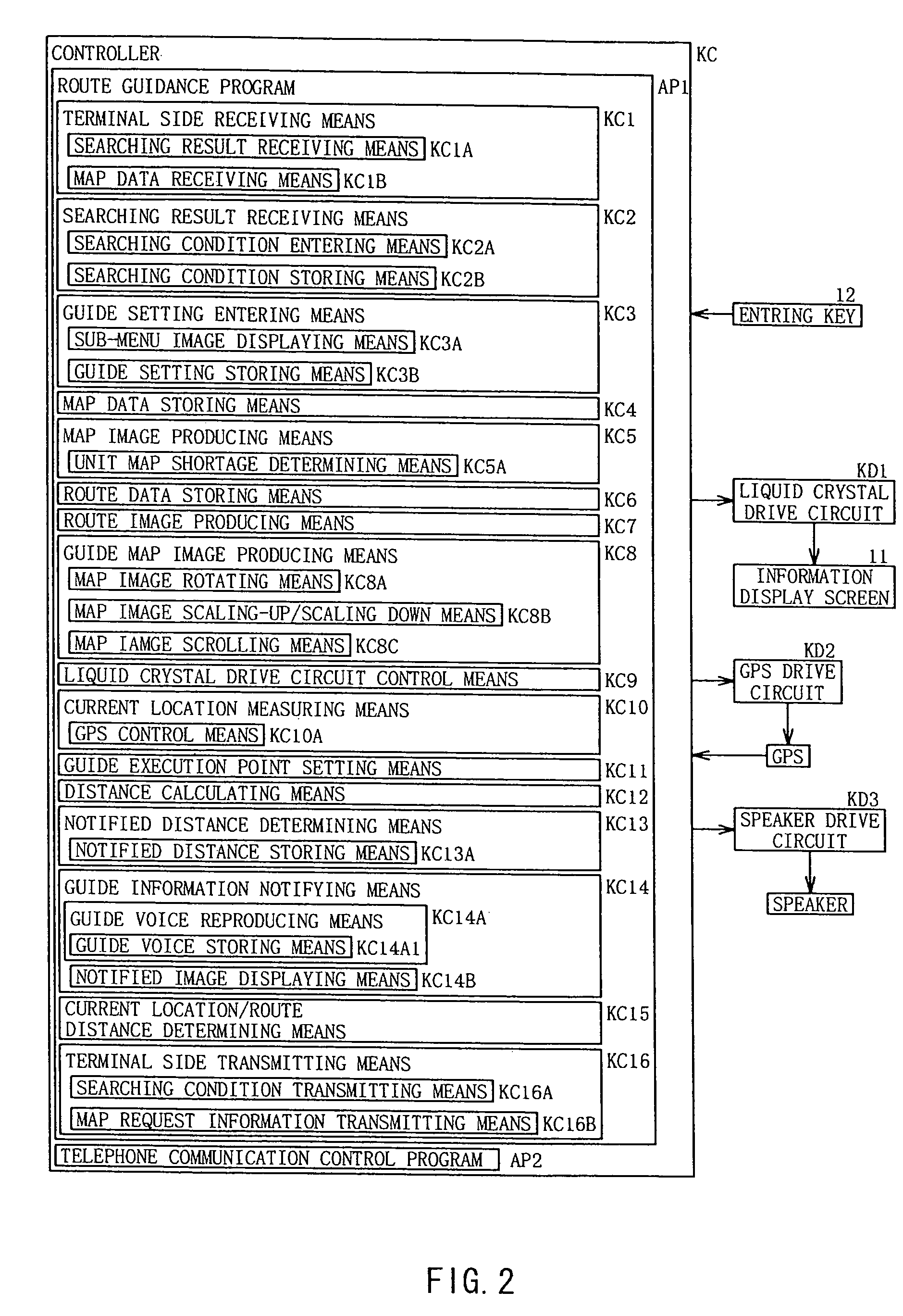 Route guidance system, mobile terminal, server, program and recording medium