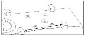 Large thin-wall frame type precision casting part clamping device and clamping method