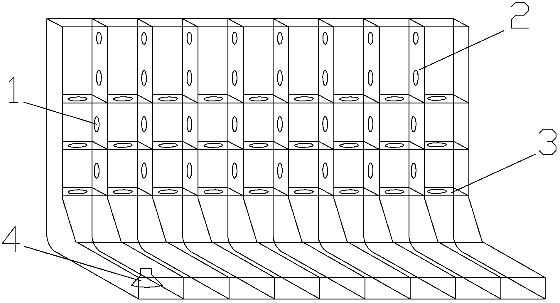 Silt-preventing function-based sediment overflow ballast tank