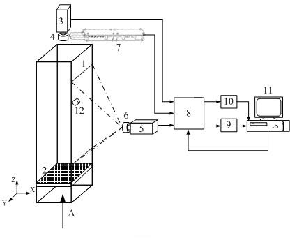 Measuring device and measuring method for drag coefficient of irregular particle