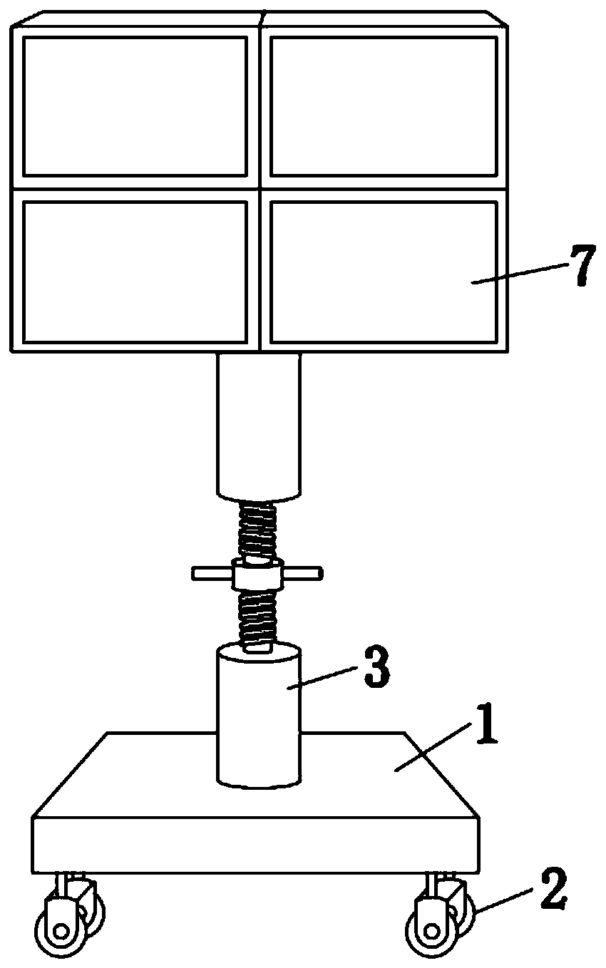 Display board for human resource management and use method of display board