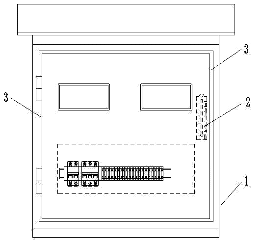 Fan instrument control cabinet thermostat of 600MW circulating fluidized bed