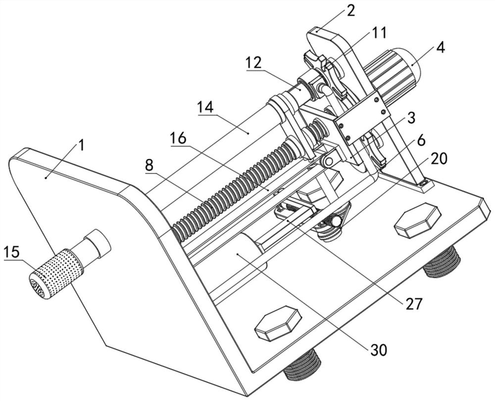 Postoperative analgesia and hemostasis device for anorectal department