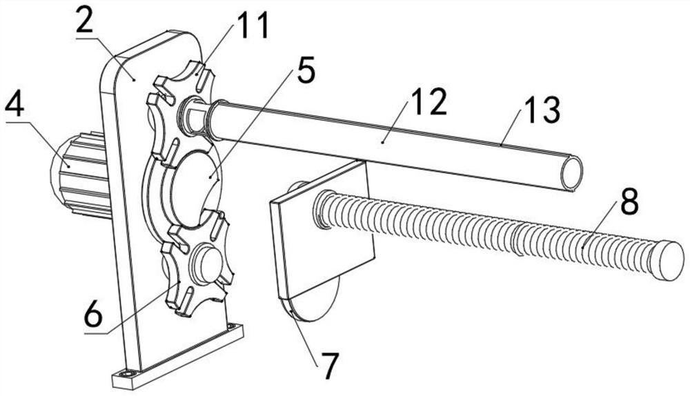 Postoperative analgesia and hemostasis device for anorectal department