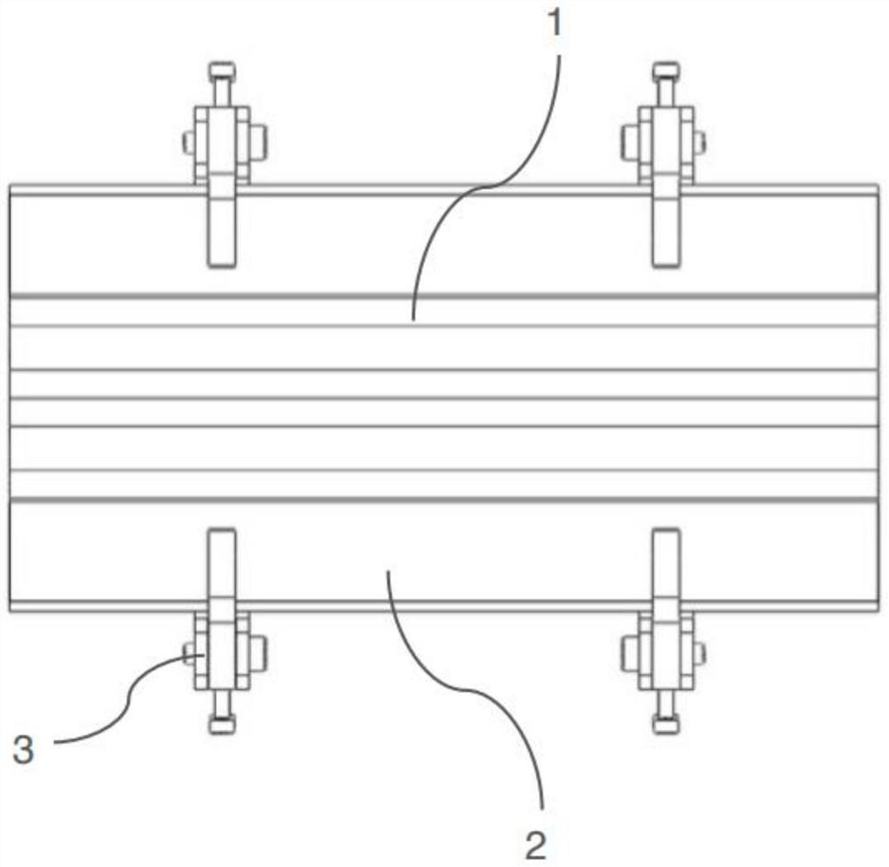 Rail transit vibration and noise reduction method based on modular steel rail particle damper