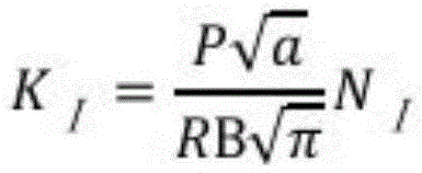 A test device for testing rock fracture toughness