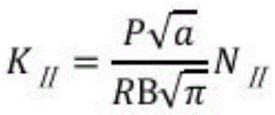 A test device for testing rock fracture toughness