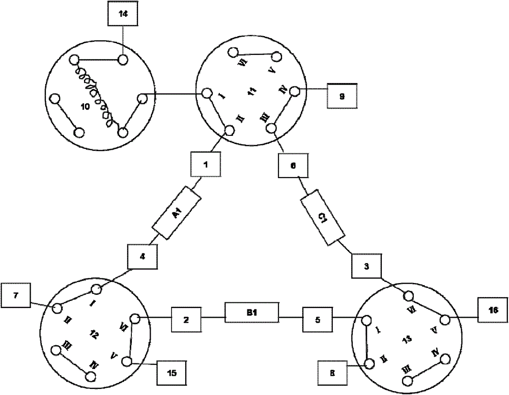 A three-column circulation separation system and method for preparing tanshinone compounds