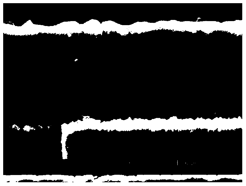 Hard alloy cutter surface coating etchant and application method thereof