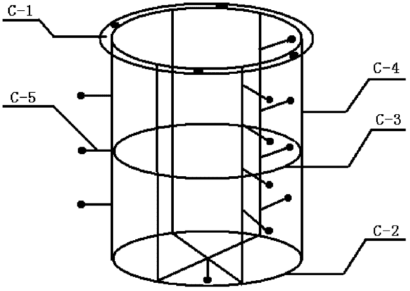 Plug prevention device for dust removing equipment of dusty gas in power plant and preparation method thereof