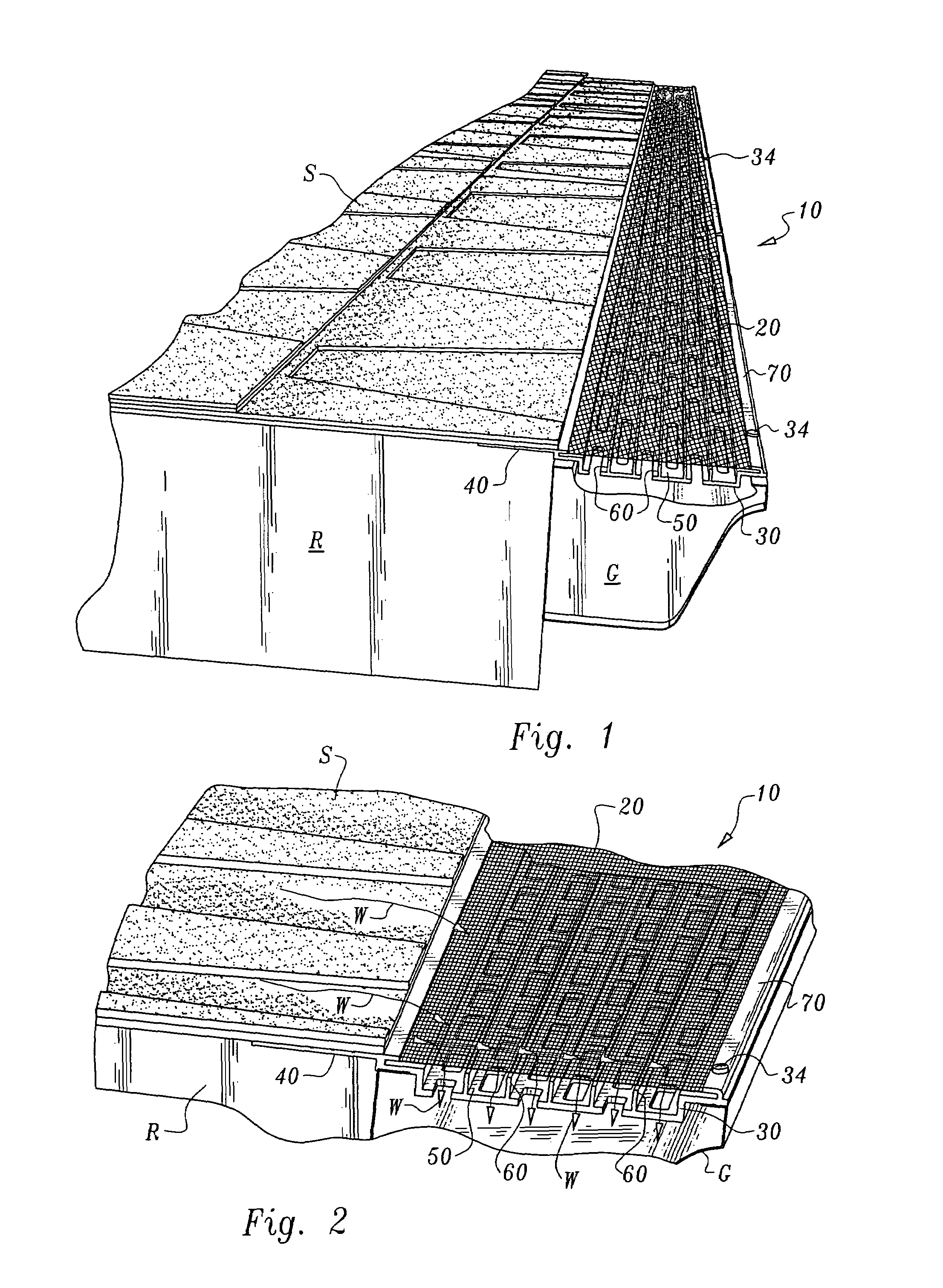 Rain gutter debris preclusion device