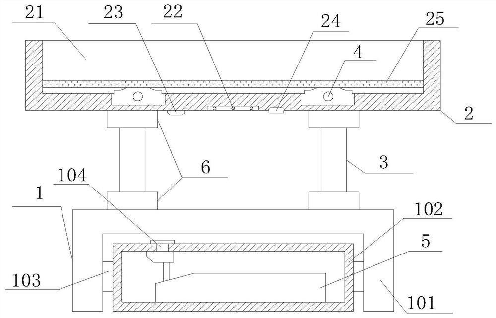 A remote steel spring vibration isolator online fault detection device and method