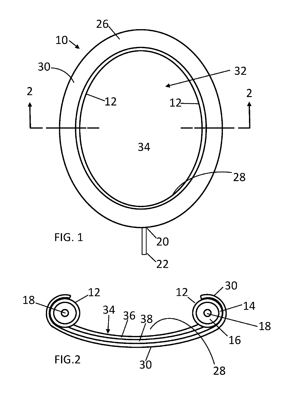 Male urine collection device using wicking material