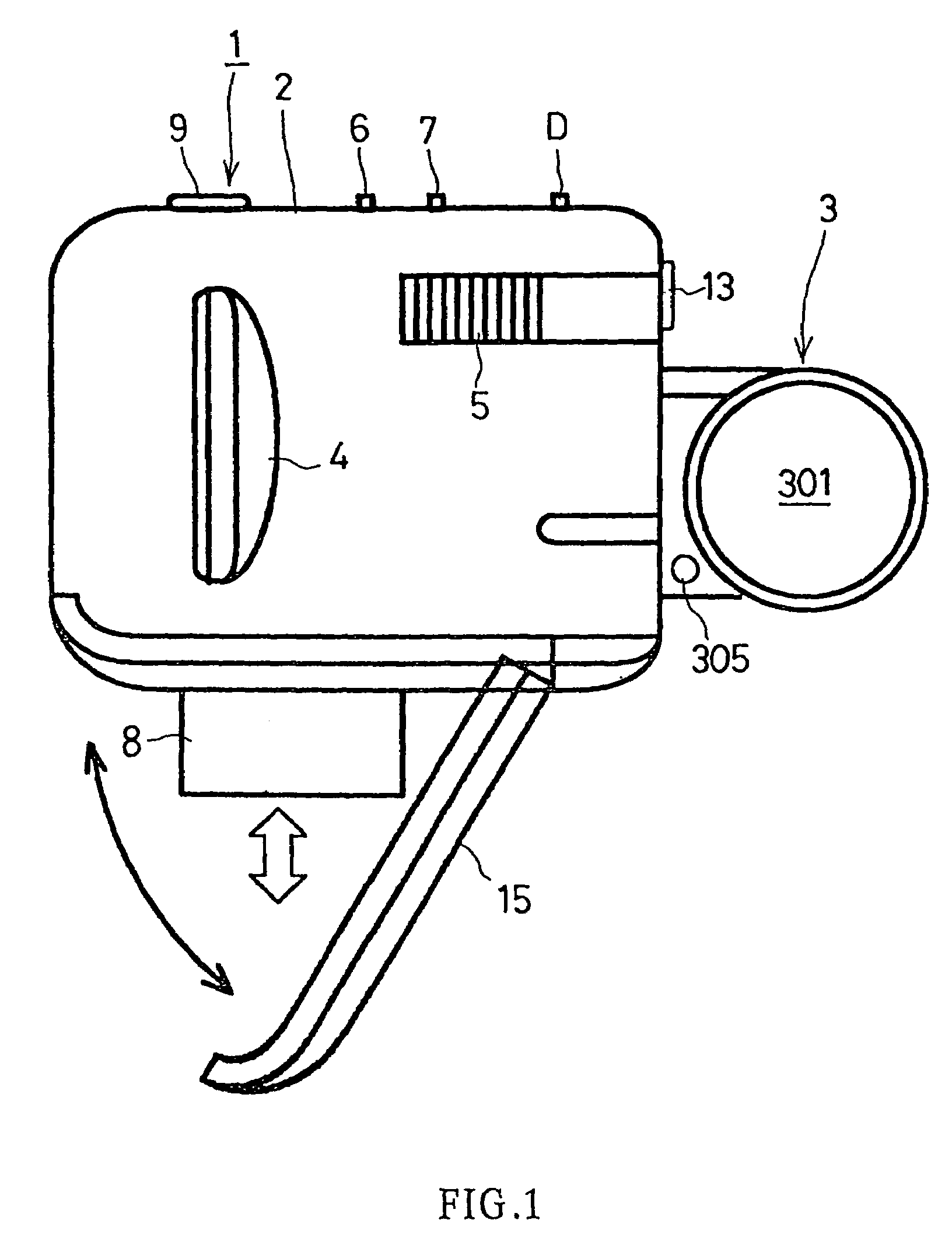 Digital camera having automatic exposure control for different photographing modes