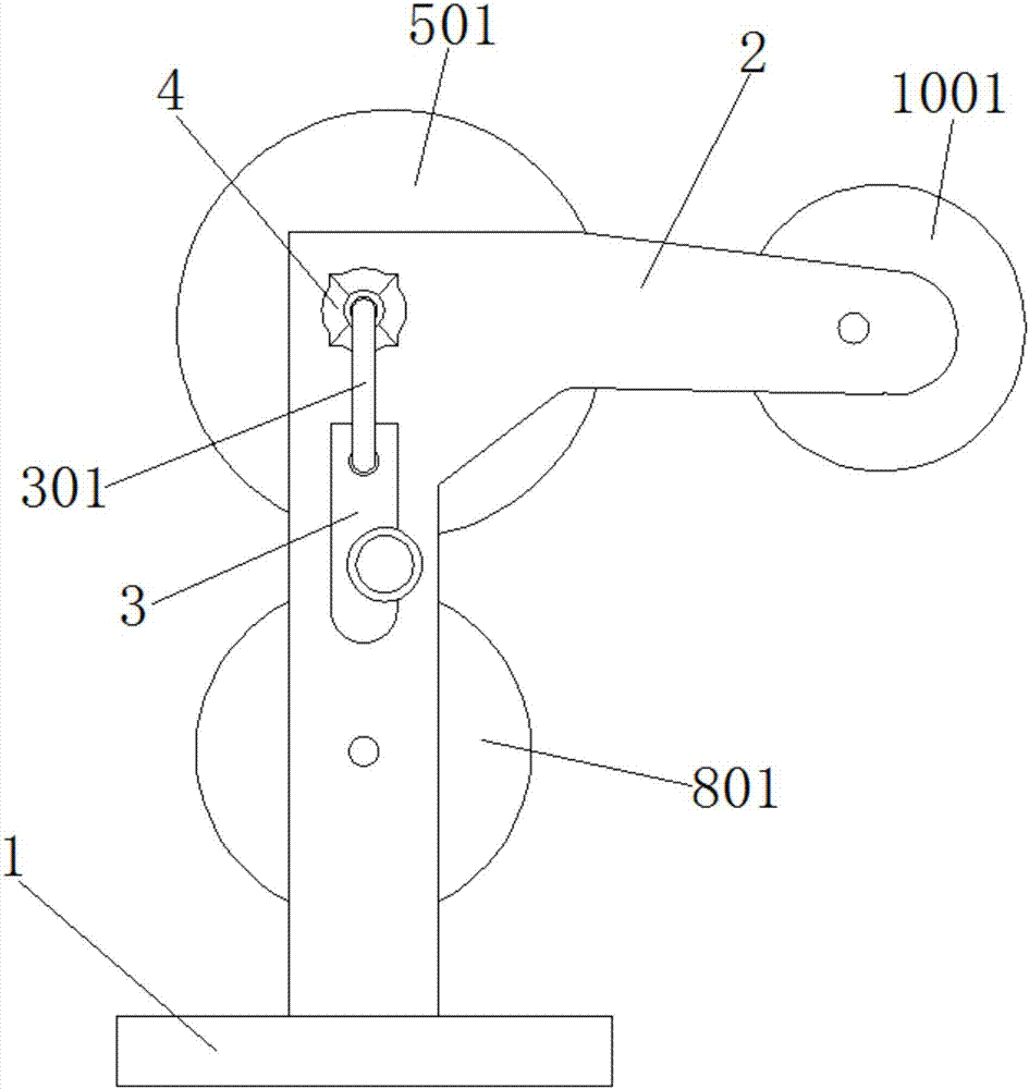 Three-wheel hydraulic net hauling machine