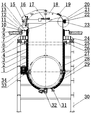 Biosafety laboratory animal carcass innocent treatment equipment