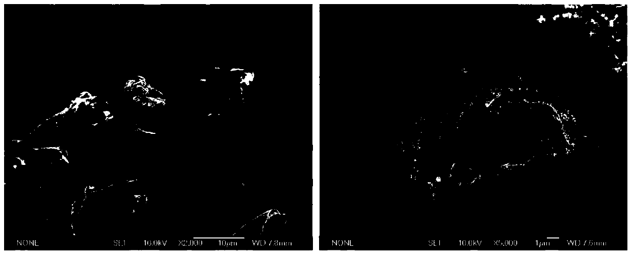 Preparation method and use of a carbon-based composite material