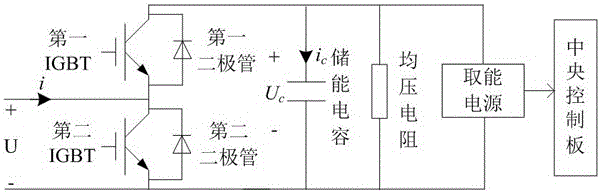 Modular multilevel converter sub-module simulation model of considering secondary loop