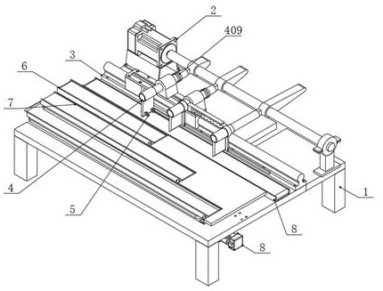 Intelligent material arranging and distributing equipment for zinc-manganese battery processing and material arranging and distributing method