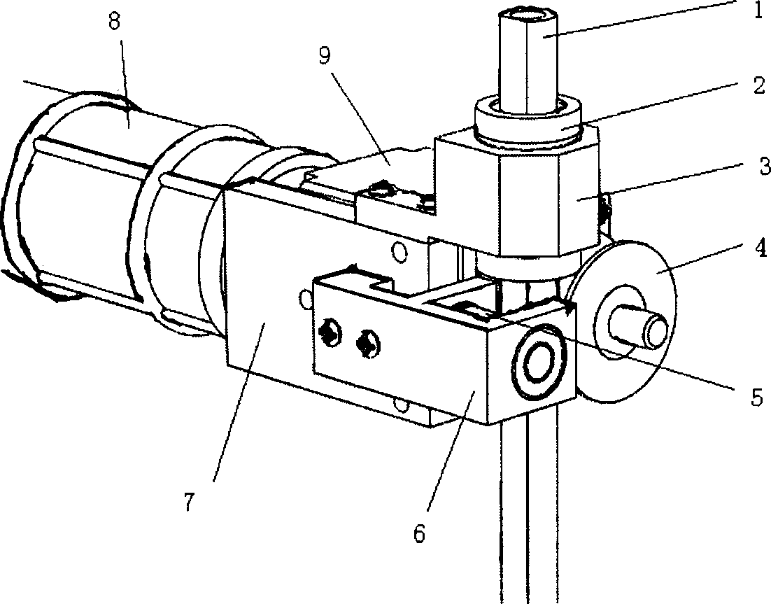 Simulative training device for manual arc welding operation