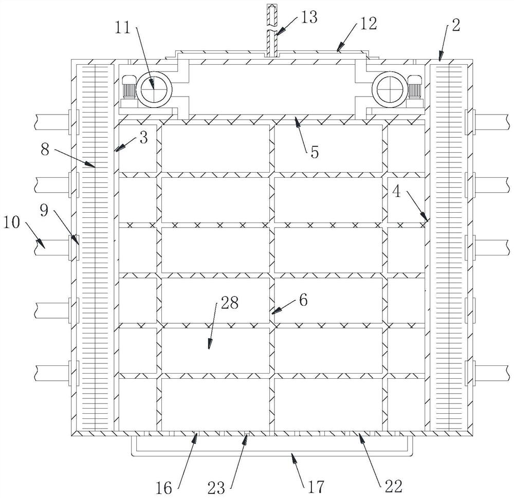 Warp drawing equipment for canvas production