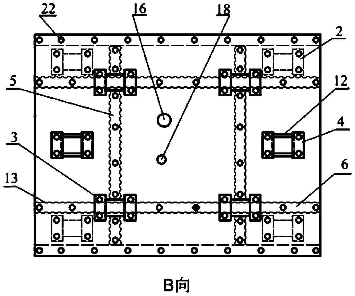 Method for processing tunnel collapse by using roof-contacted shield bracket