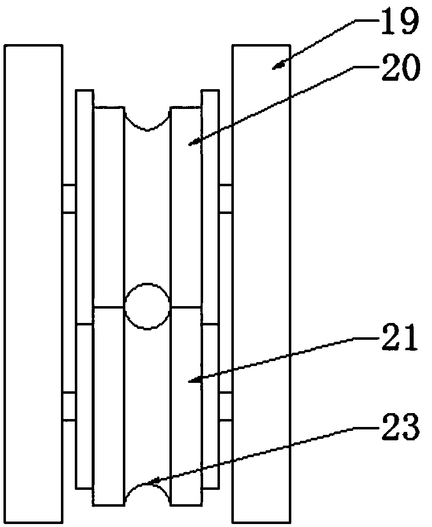 Overhead branch sawing machine for power construction