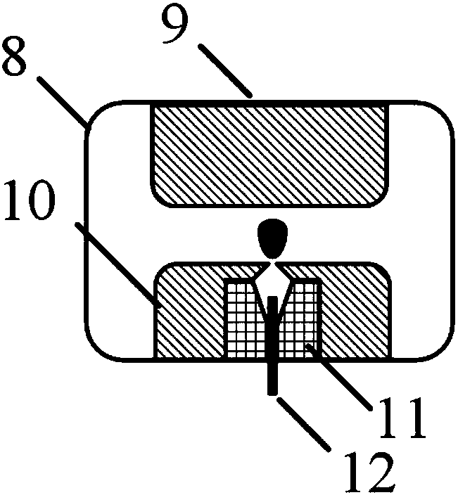 Current converting switch device applicable to flexible direct current transmission direct current circuit breaker