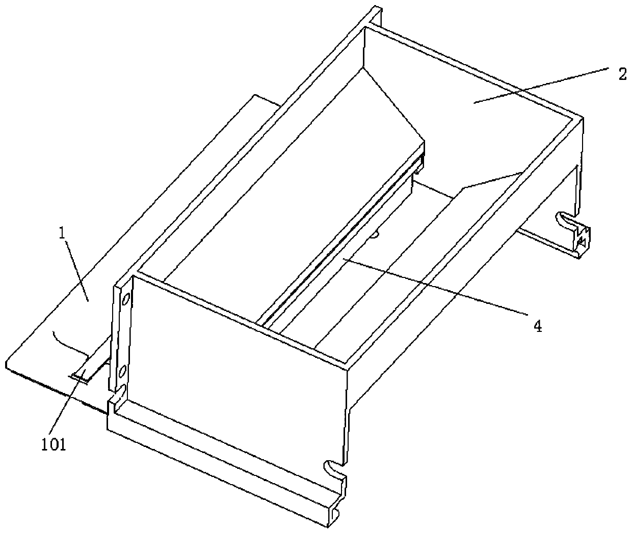 Test strip selecting mechanism