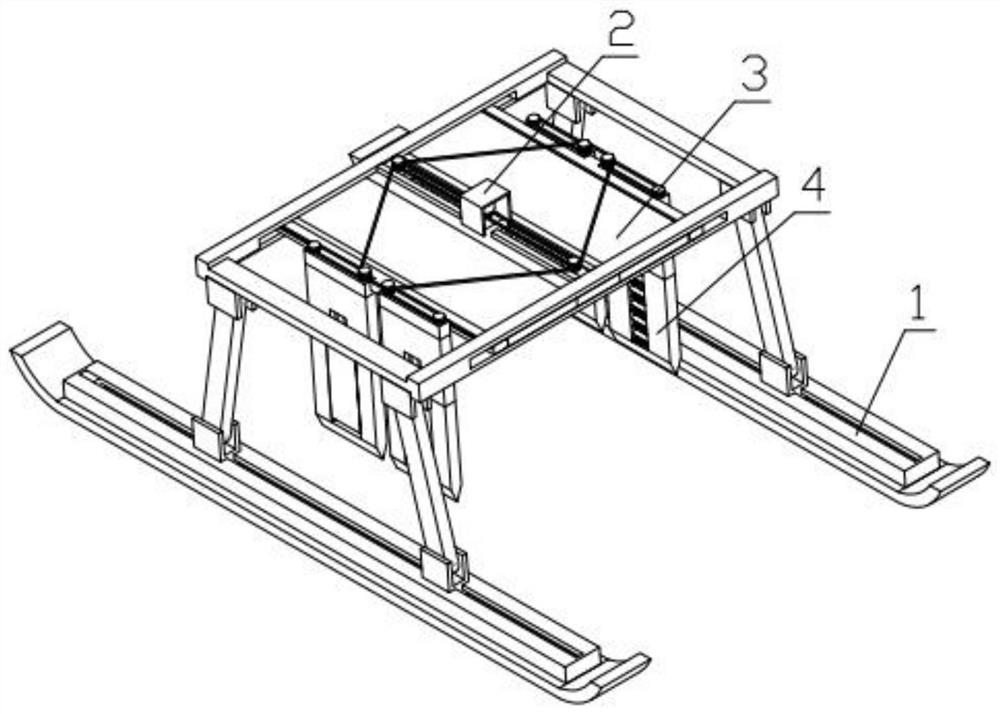 Ice collecting and taking device