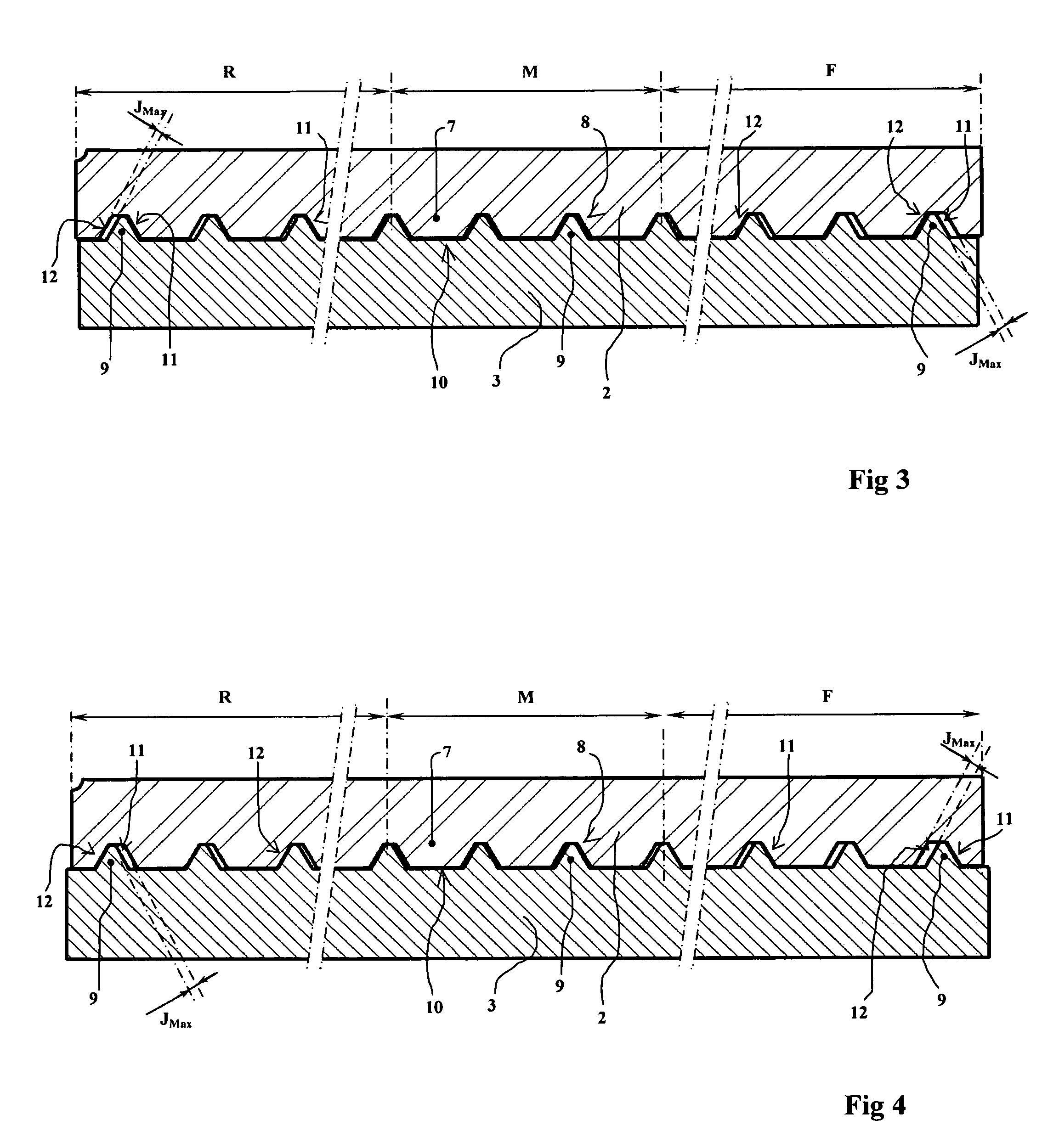 Sub-calibre projectile of the fin-stabilised type incorporating a sabot and a penetrator