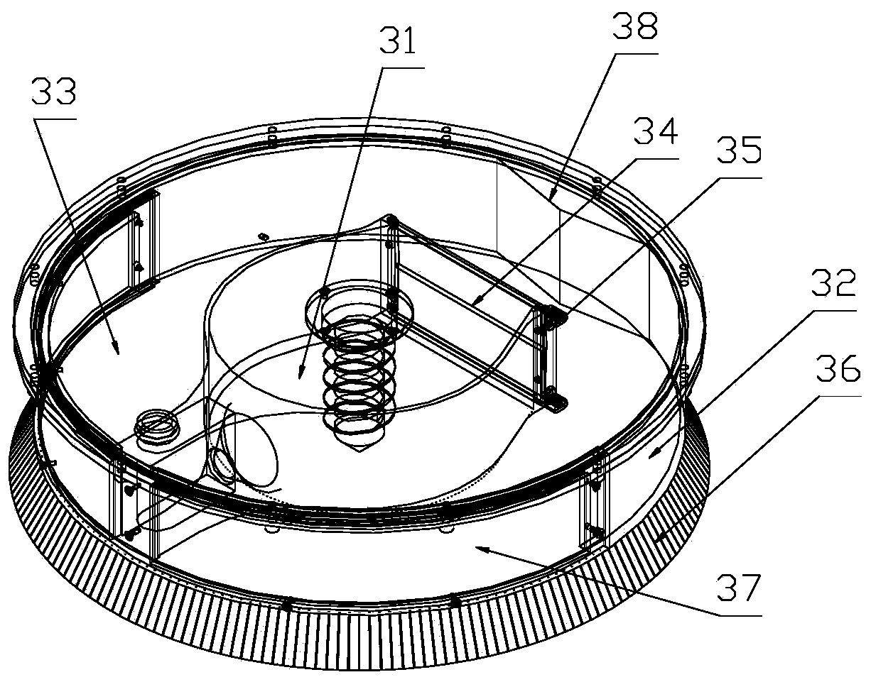 Gas excitation sampler for celestial body