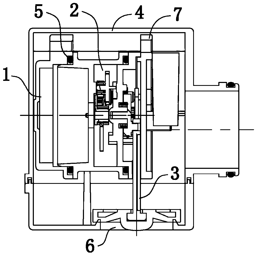 Cutting type diaphragm gas meter