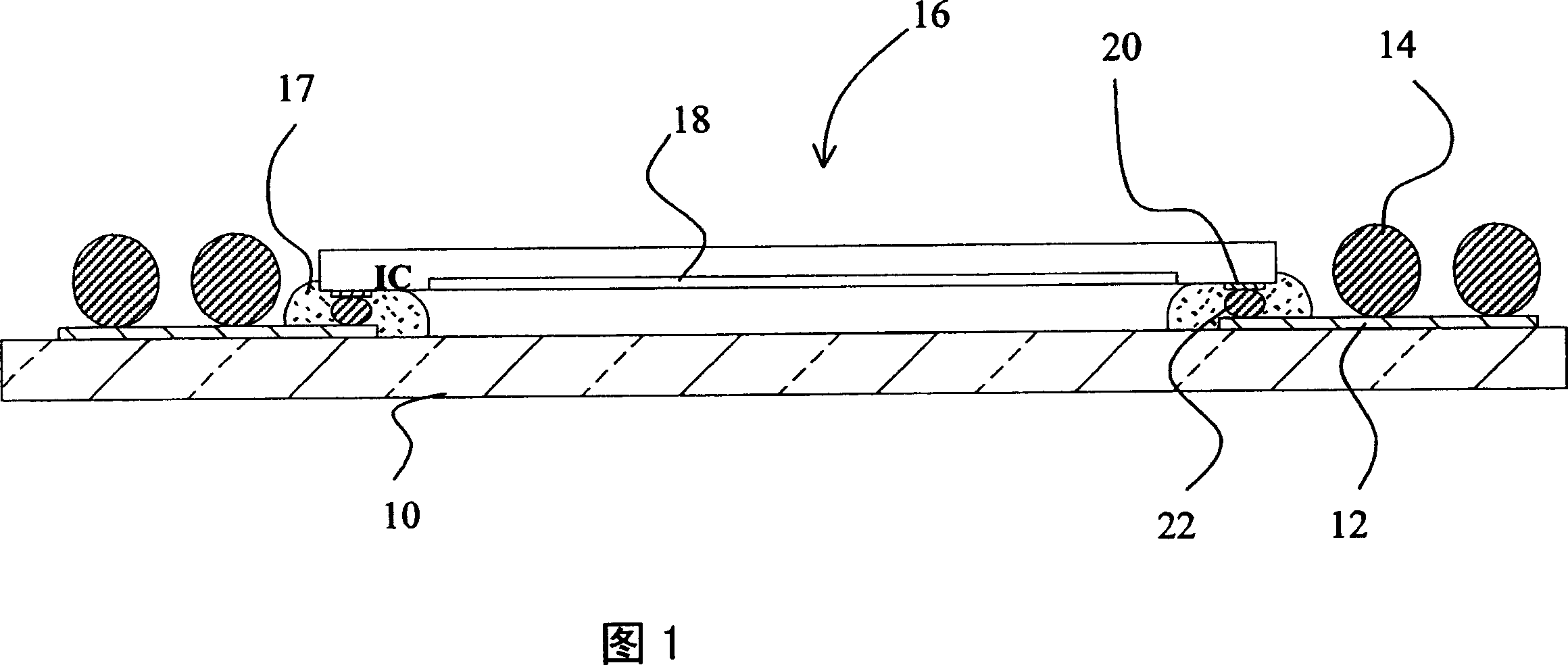 Encapsulation structure of optical sensor with gap wall