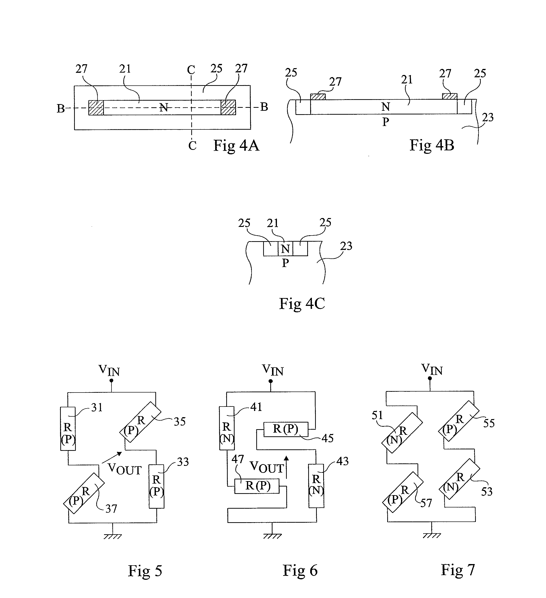 Device for detecting the thinning down of the substrate of an integrated circuit chip