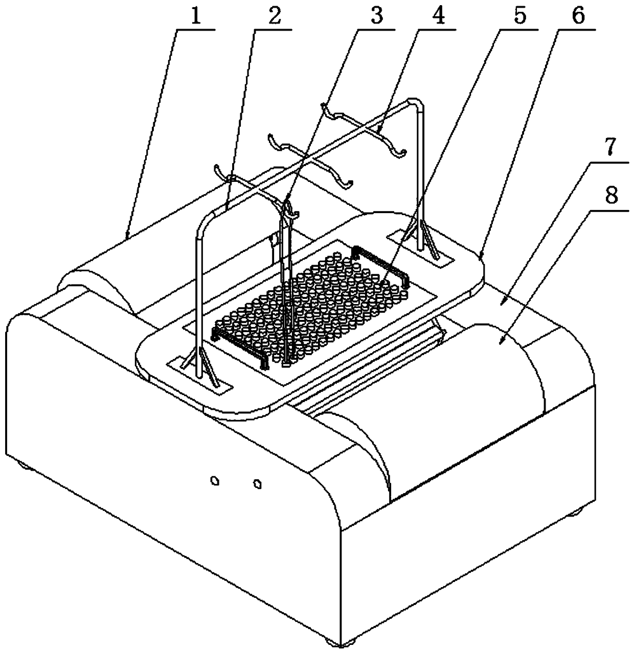 Rolling type efficient optical fiber grinder