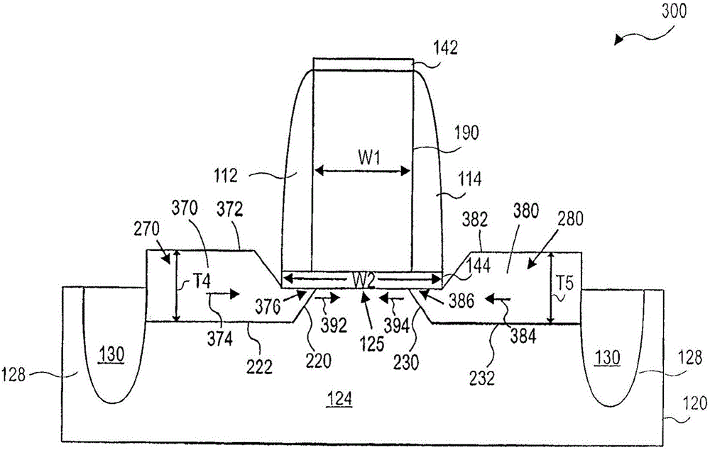 CMOS Transistor Junction Regions Formed By A CVD Etching And Deposition Sequence