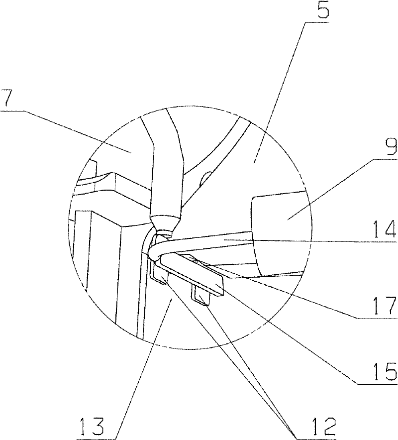 Surge protector having a thermal separating device