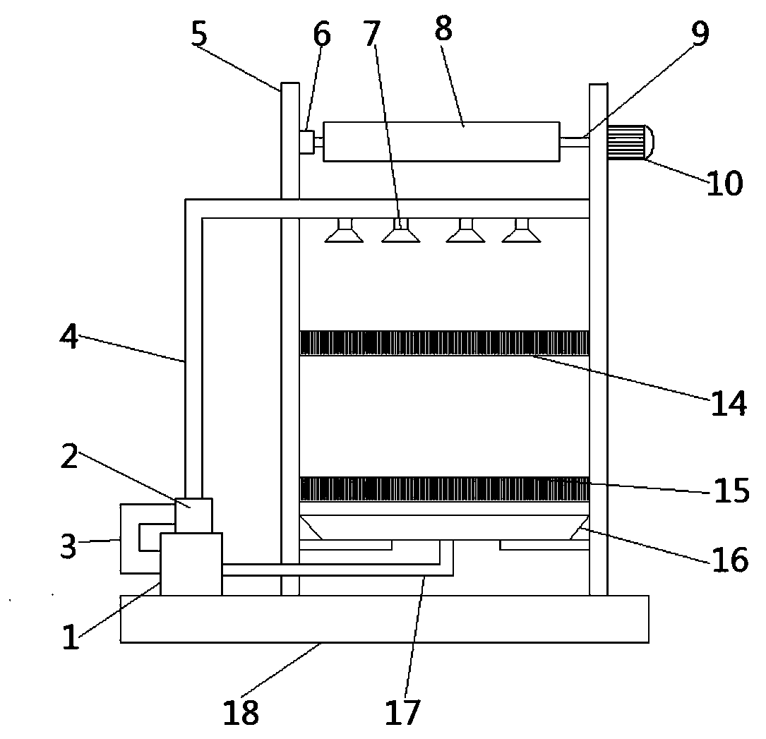 Traditional Chinese medicinal material seedling planting device