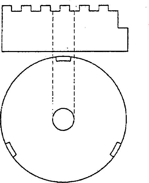 Making method for optical disk recording media