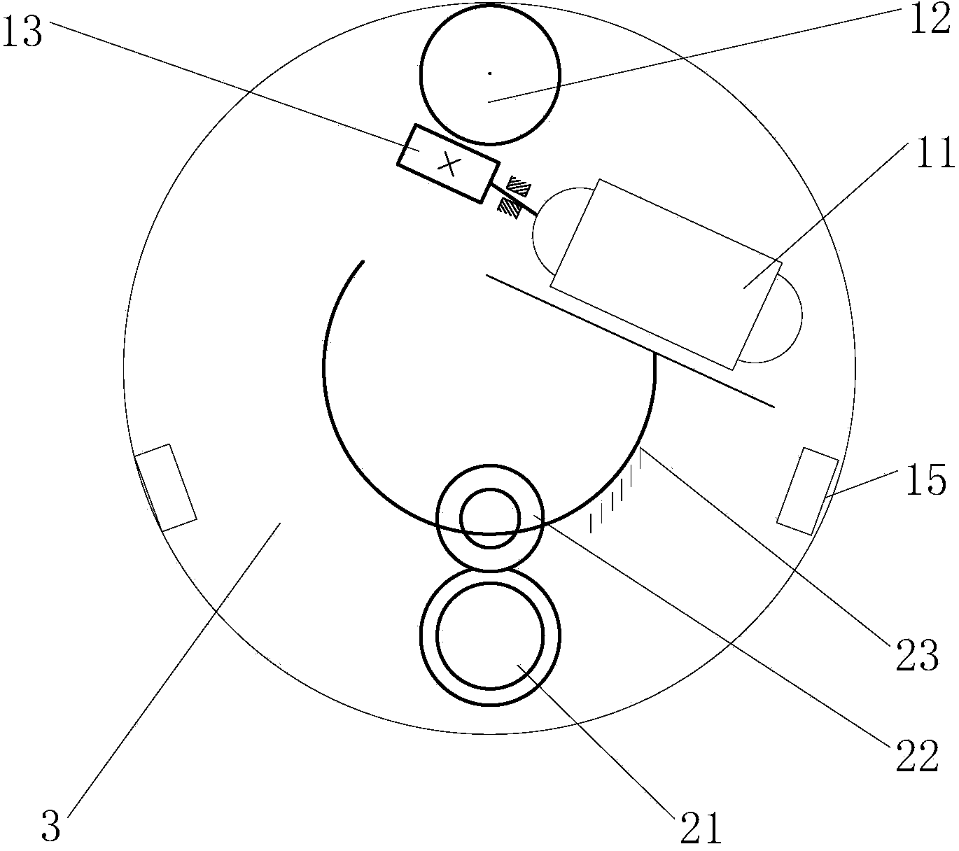 Center-of-mass adjusting device of deep sea glider