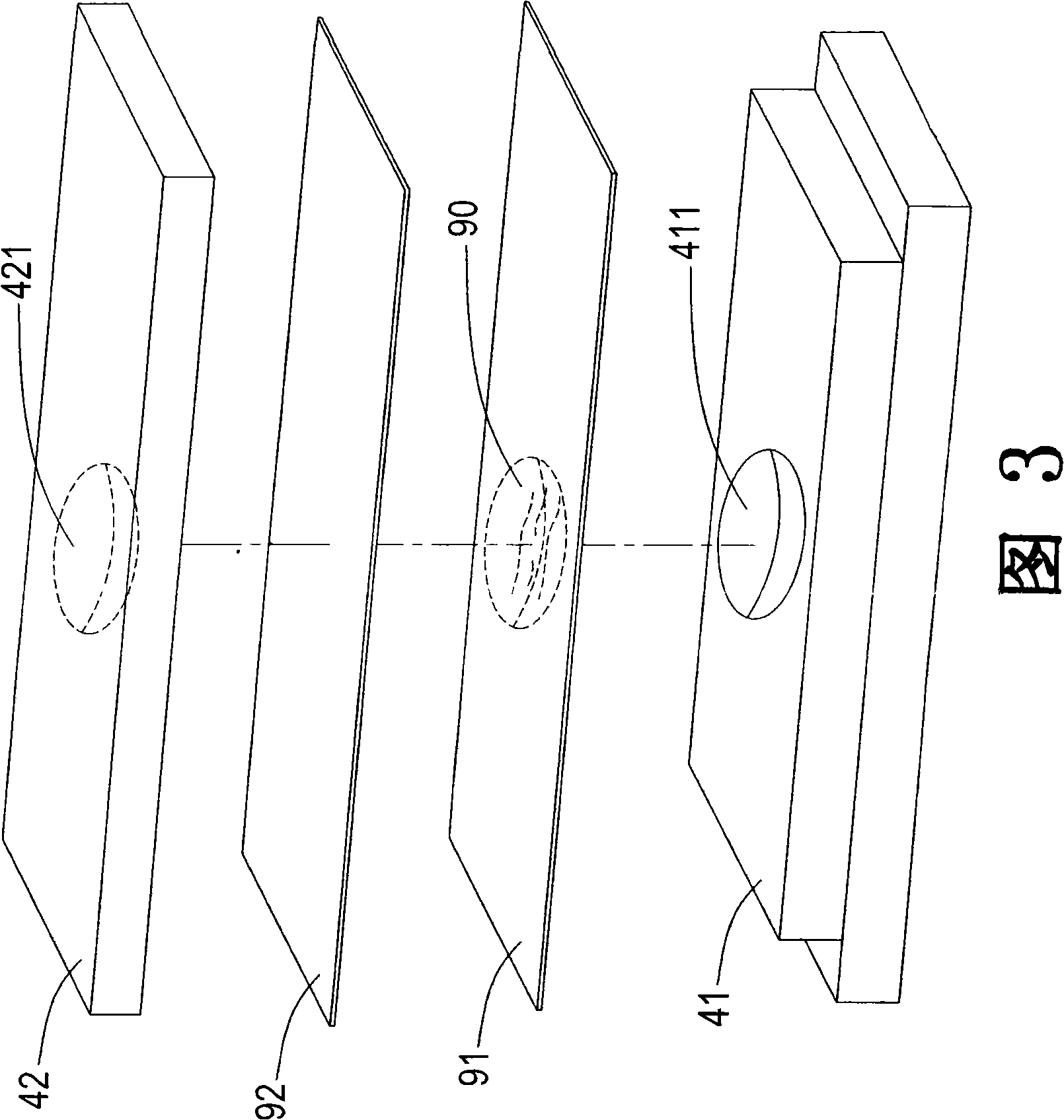 Fluid packing forming device and method thereof