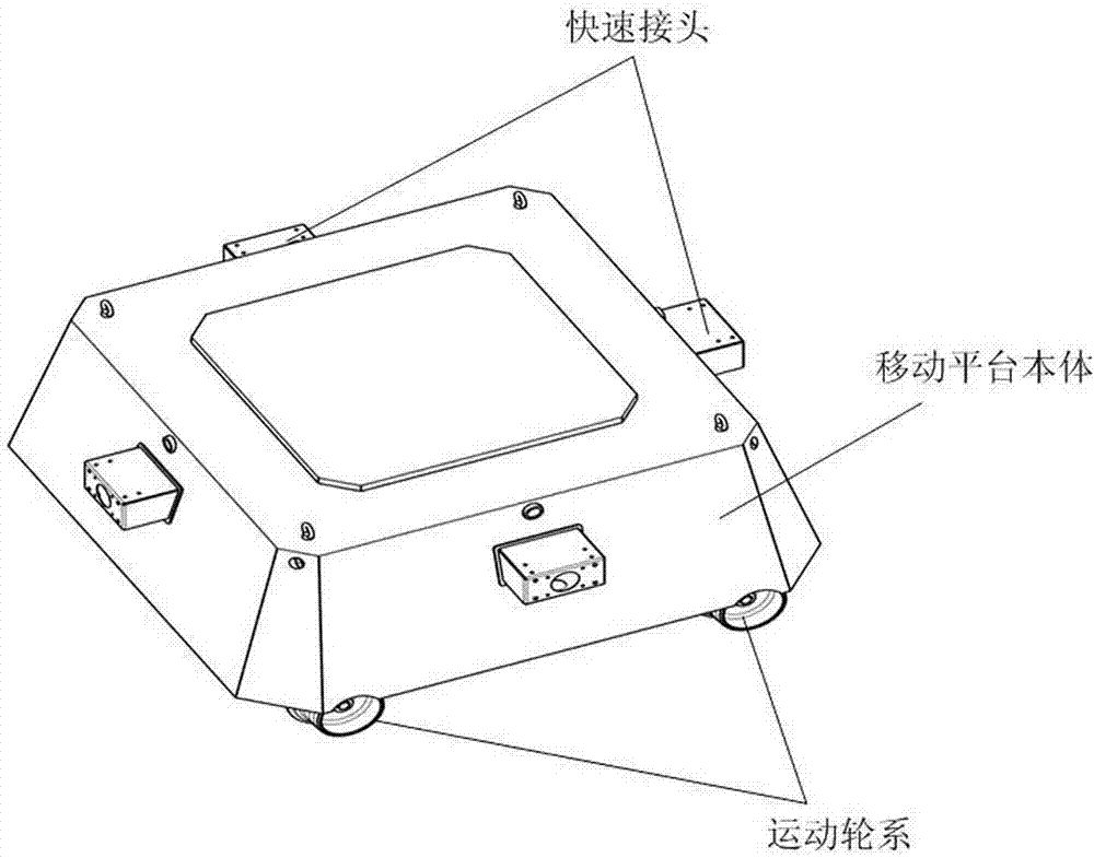 Movable defect detection structure based on double rails