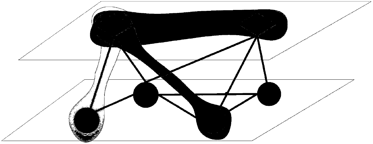 LBSN supernetwork link prediction method based on time-space relationship