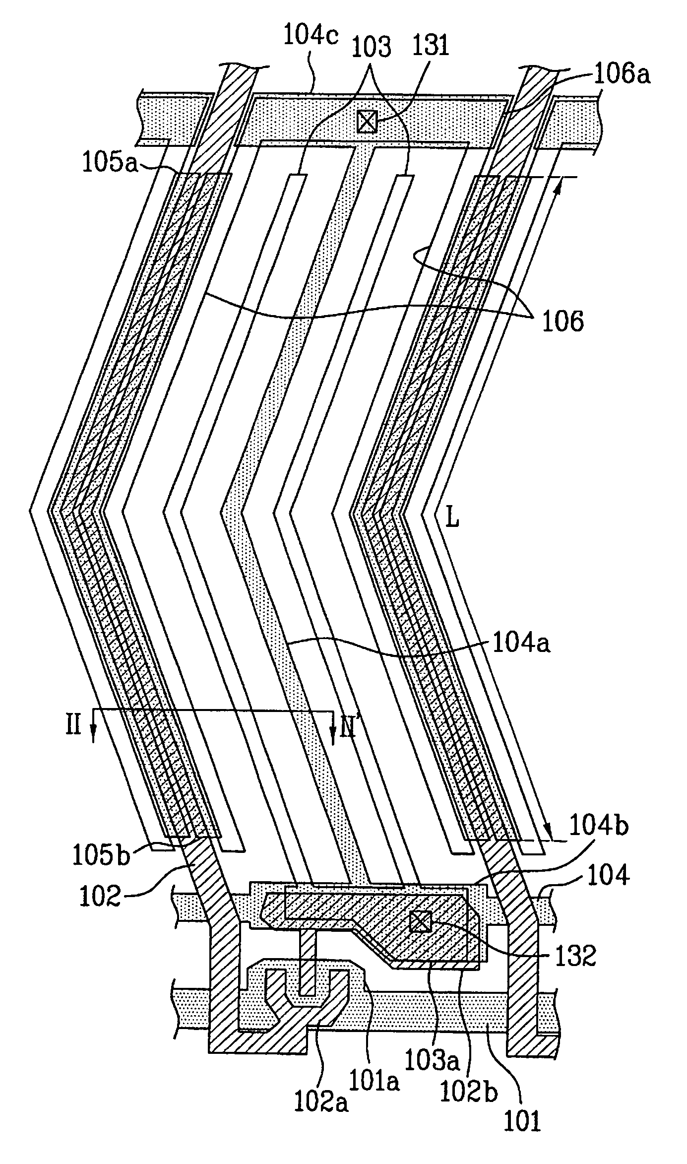 In-plane switching mode liquid crystal display device