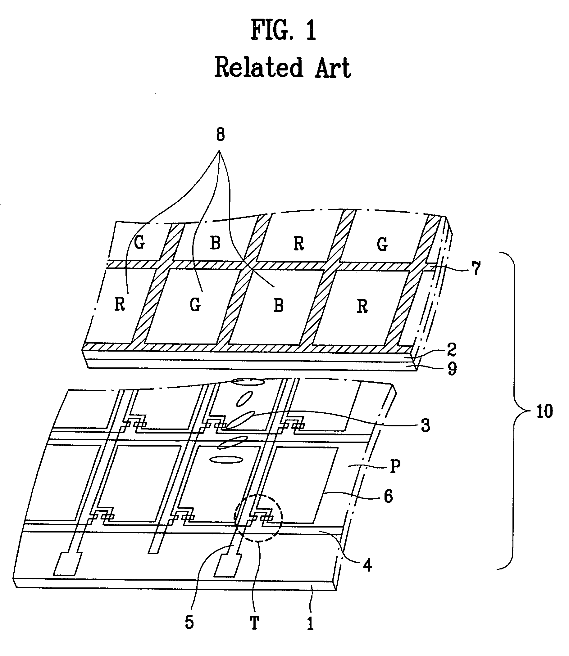 In-plane switching mode liquid crystal display device