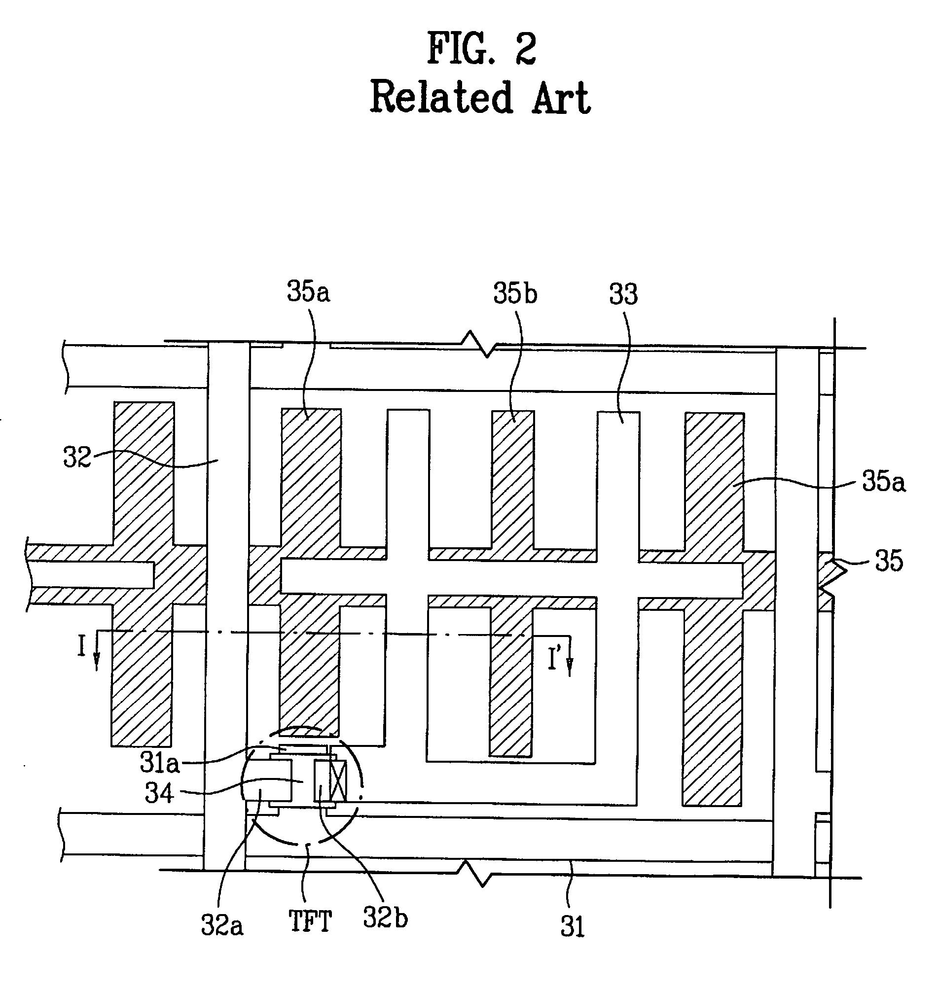 In-plane switching mode liquid crystal display device